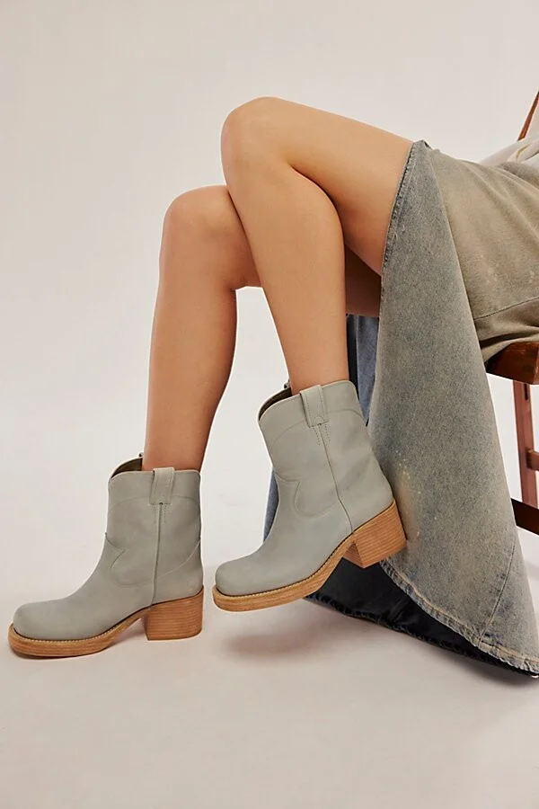 Sleepy Cowboy Ankle Boots - Image 2