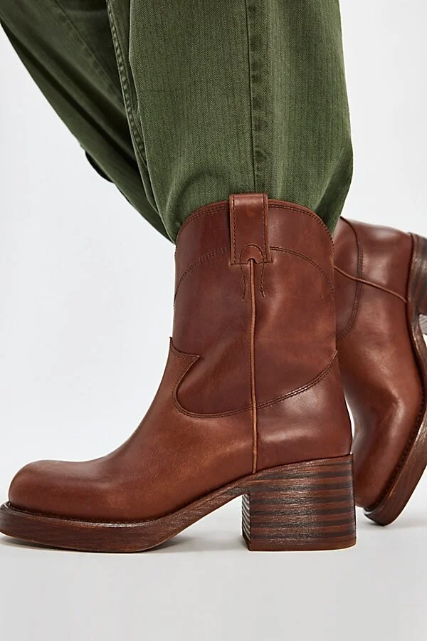 Sleepy Cowboy Ankle Boots - Image 2