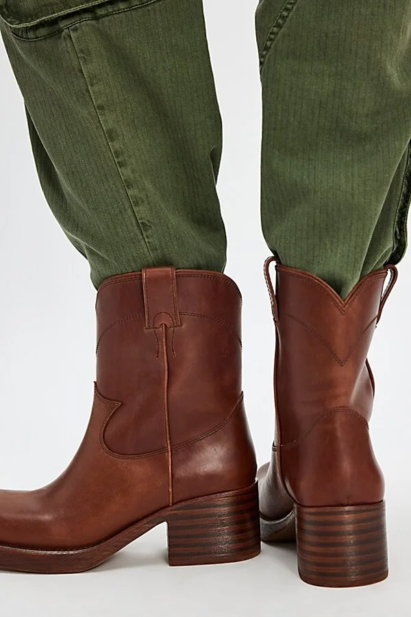 Sleepy Cowboy Ankle Boots - Image 3