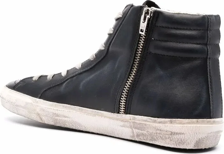 Slide Classic high-top distressed sneakers - Image 3