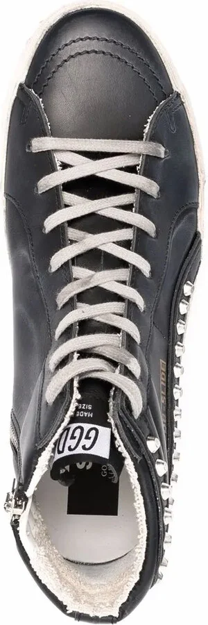 Slide Classic high-top distressed sneakers - Image 4