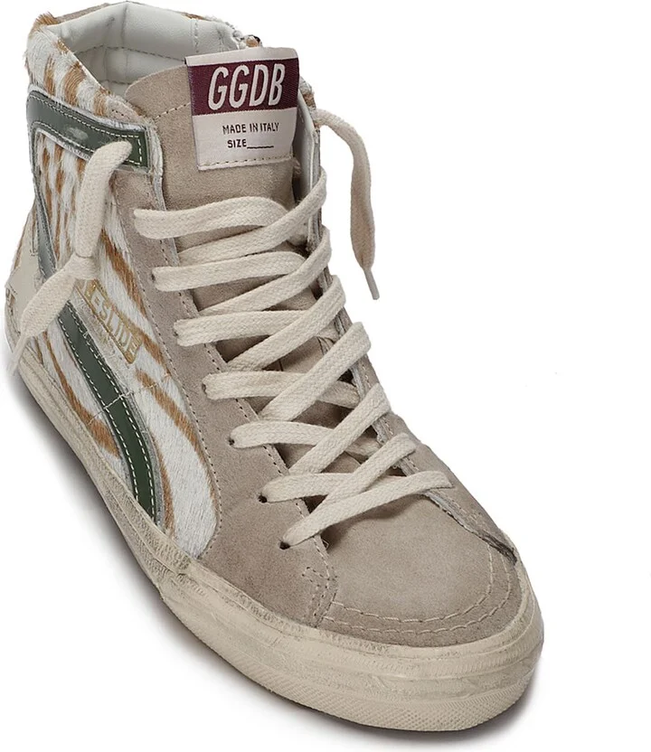 Slide Classic Horsy Upper Suede Toe And Tongue Lea - Image 2