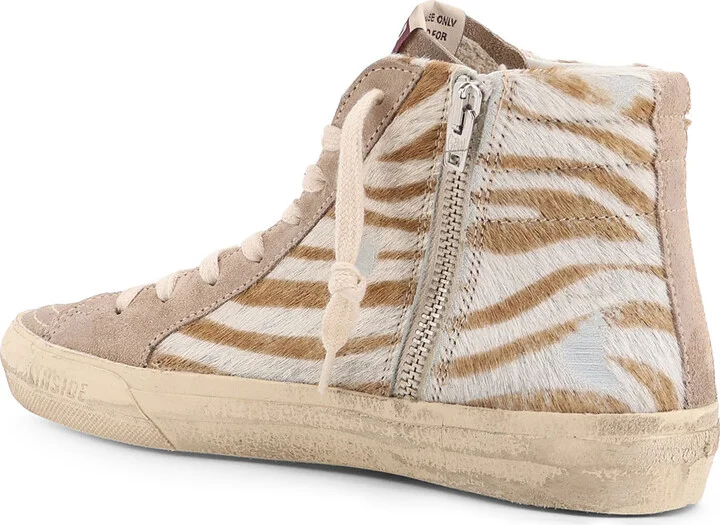 Slide Classic Suede And Pony Skin Sneakers - Image 3