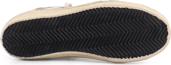 Slide Classic Suede And Pony Skin Sneakers - Image 4