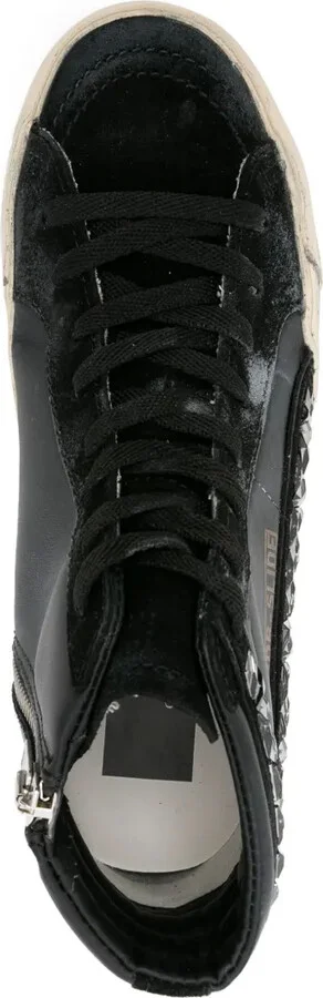 Slide crystal-embellished sneakers - Image 4