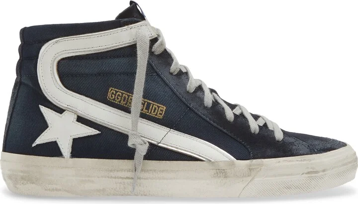 Slide Denim High Top Sneaker - Image 3