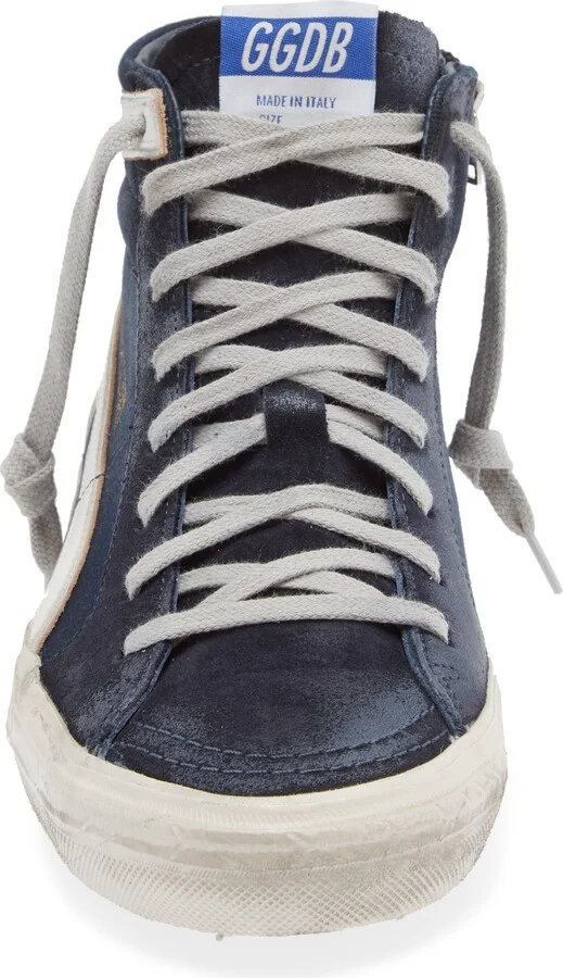 Slide Denim High Top Sneaker - Image 4