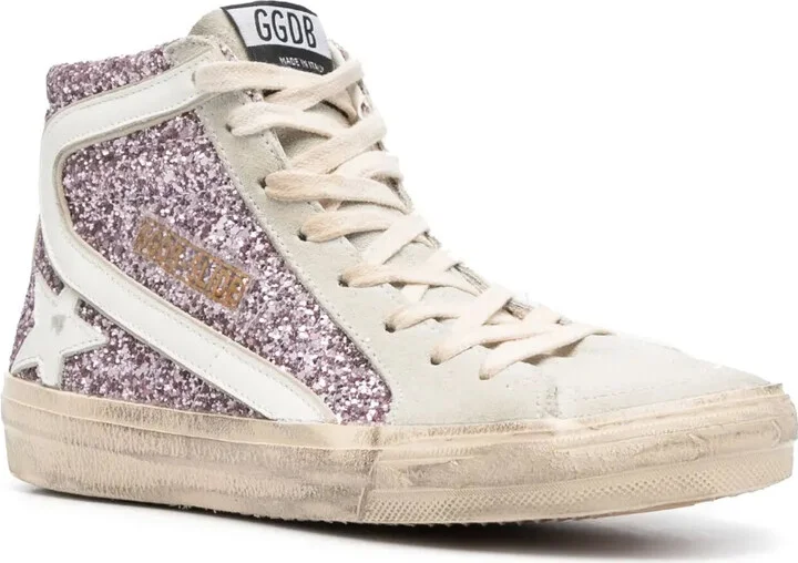 Slide glitter-detail sneakers - Image 2