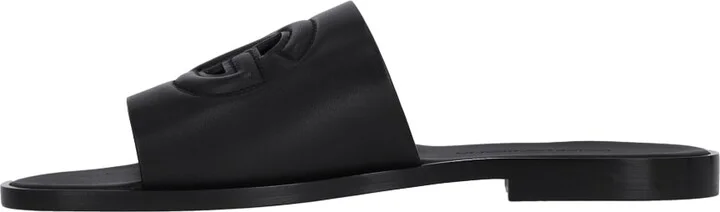 Slide Leather Sandals - Image 3