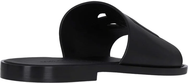Slide Leather Sandals - Image 4