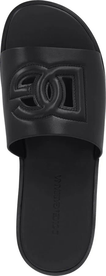 Slide Leather Sandals - Image 5