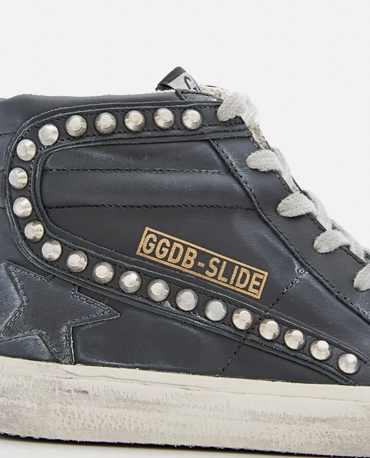 Slide Leather Sneakers - Image 4