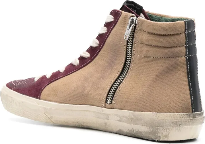 Slide logo-patch sneakers - Image 3