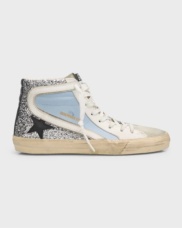 Blue/silver/taupe/bl