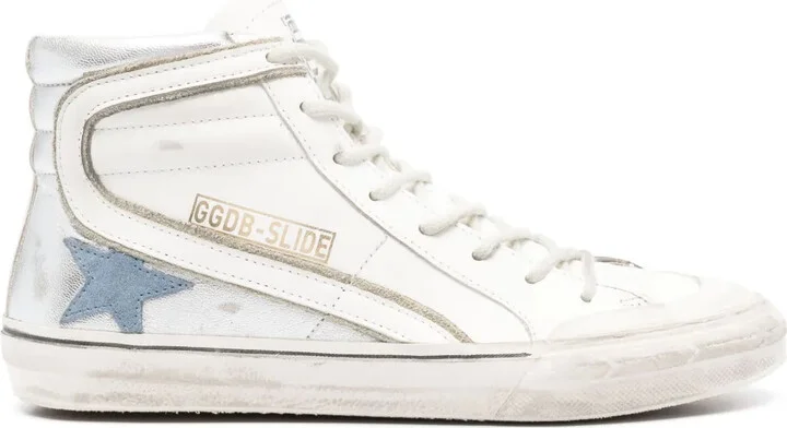 Slide Penstar leather sneakers