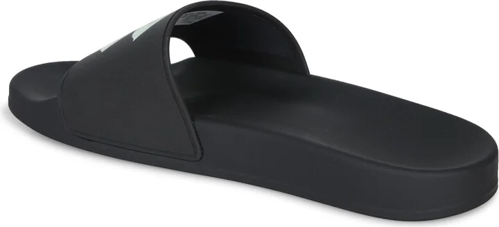 Slide Rubber Logo Black Sandal - Image 3