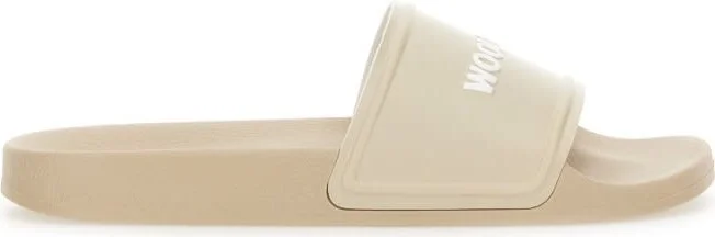 Slide Sandal With Logo
