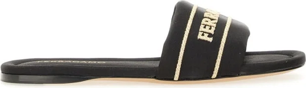 Slide Sandal With Logo