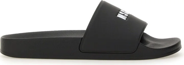 Slide Sandal With Logo