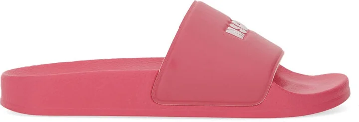 Slide Sandal With Logo