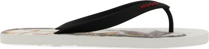 Slide Sandal With Print