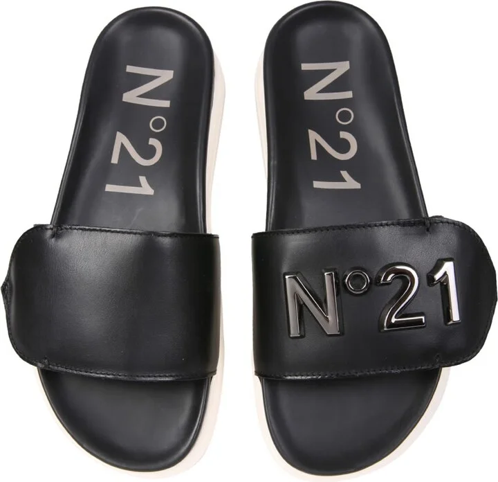 Slide Sandals With Logo - Image 2