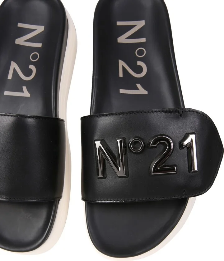 Slide Sandals With Logo - Image 4