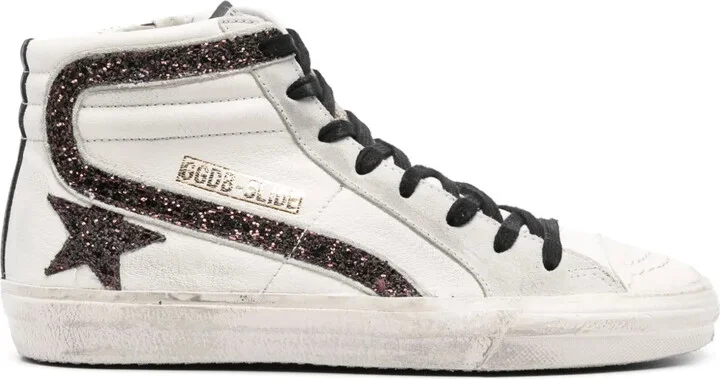 Slide sequin-embellished sneakers