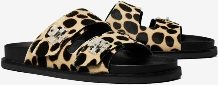 Slider Sandals With Leopadrata Pattern - Image 2
