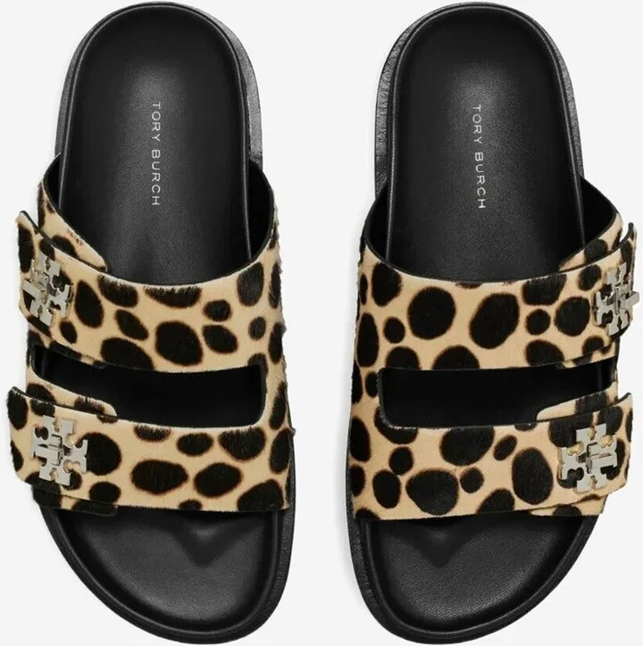 Slider Sandals With Leopadrata Pattern - Image 3