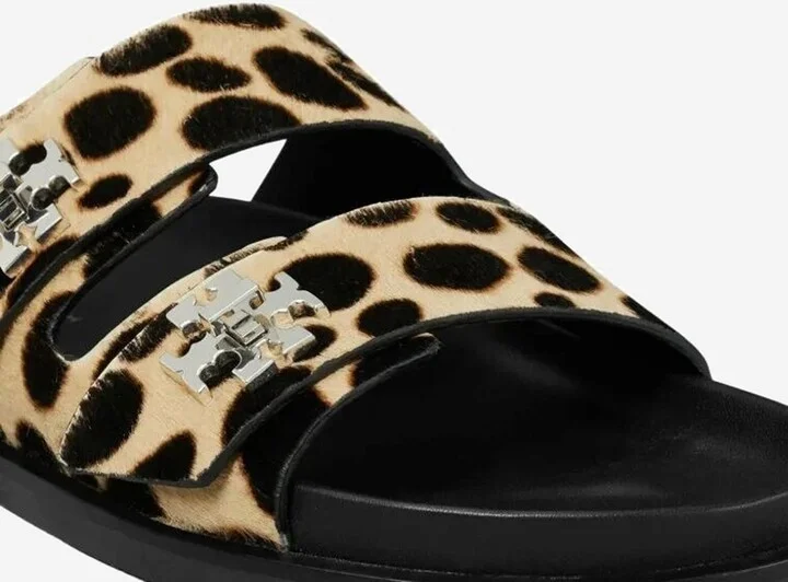 Slider Sandals With Leopadrata Pattern - Image 4