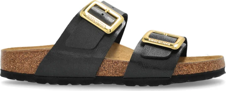 Slides Sydney Cushion Buckle, , - Black