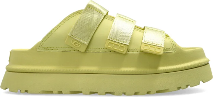 Slides W GOLDENGLOW SLIDE, , - Green