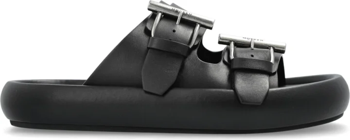 Slides With Logo, , - Black