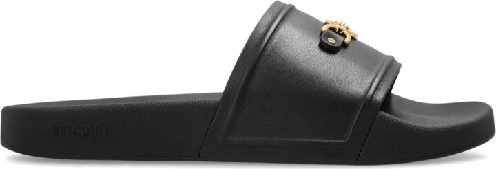 Slides With Logo, , - Black