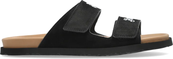 Slides With Logo, , - Black
