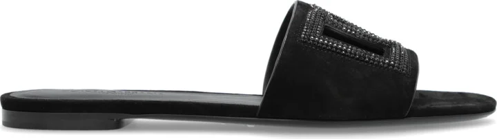 Slides With Logo, , - Black