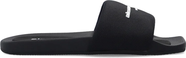 Slides With Logo, , - Black