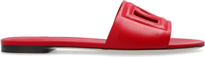 Slides With Logo, , - Red