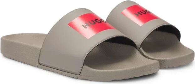 Slides with logo strap
