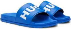 Slides with logo strap- Light Blue Men's Sandals size 13