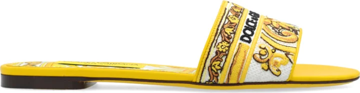 Slides With Logo, , - Yellow