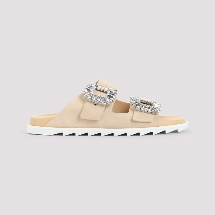 Slidy Strass Buckle Sandals - Image 3