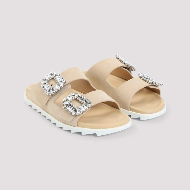 Slidy Strass Buckle Sandals - Image 5