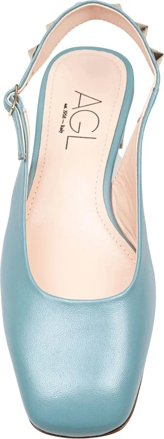 Sligback Angie L Spike In Matcha Color Leather - Image 2