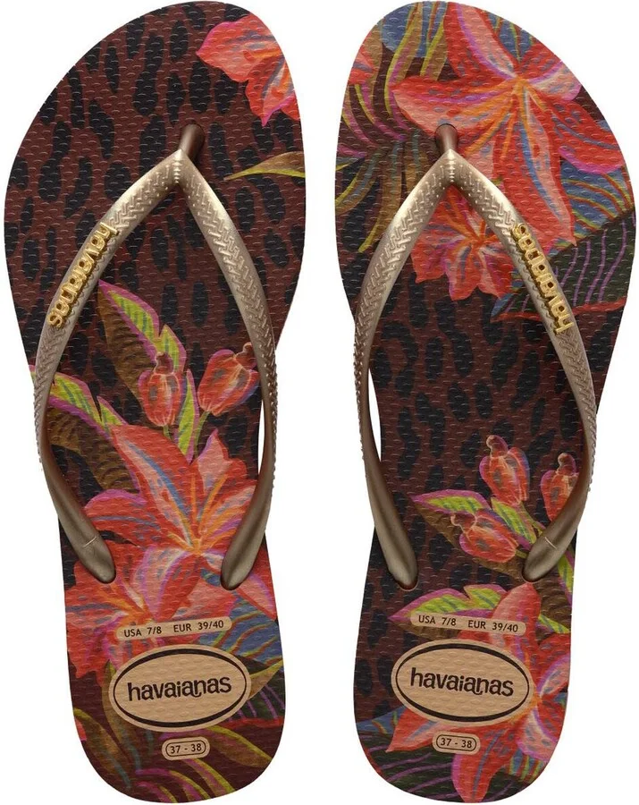 Slim Animal Floral Fusion Flip Flop - Image 3