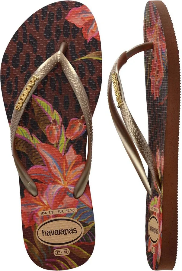 Slim Animal Floral Fusion Flip Flop - Image 4