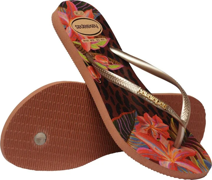Slim Animal Floral Fusion Flip Flop - Image 6