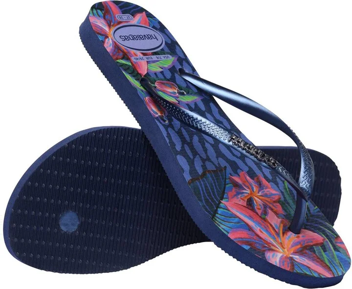 Slim Animal Floral Fusion Flip Flop - Image 10
