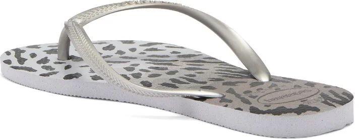 Slim Animal Print Flip Flop - Image 2